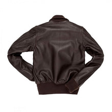 Load image into Gallery viewer, Men’s Navy Amelia Flight Leather Jacket
