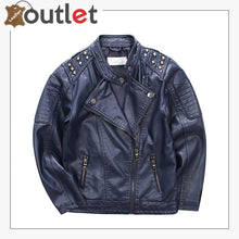Load image into Gallery viewer, New Simple Studded Leather jacket For Men
