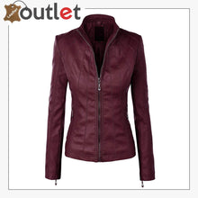 Load image into Gallery viewer,  New Stylish Womens Leather Fashion Jacket

