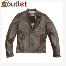 Load image into Gallery viewer, Philadelphia Motorcycle Leather Jacket - Leather Outlet
