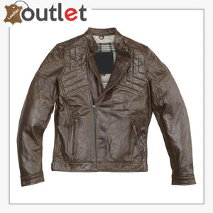Philadelphia Motorcycle Leather Jacket - Leather Outlet
