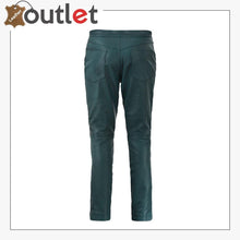 Load image into Gallery viewer, Soft Prussian Blue Zoey Leather Pants
