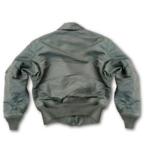 Load image into Gallery viewer, Sage Green A-2 Flight Jacket Leather Outlet

