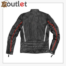 Load image into Gallery viewer, Seoul Motorcycle Leather Jacket - Leather Outlet
