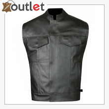 Load image into Gallery viewer, Stylish Classic Design Leather Vest For Men 
