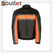 Load image into Gallery viewer, TEXTILE MEN&#39;S RACER MOTORCYCLE JACKET

