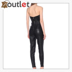 Unique Style Leather skinny pants