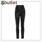 Unique Style Leather skinny pants