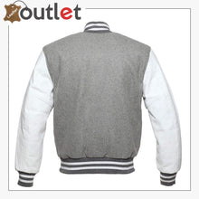 Load image into Gallery viewer, Varsity Baseball Leather Jacket For Women
