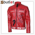 Bite Last Breath Studded Biker Jacket