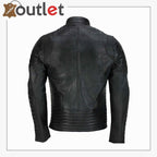 Vintage Designer Quilted Panel Style Sheep Leather - Leather Outlet