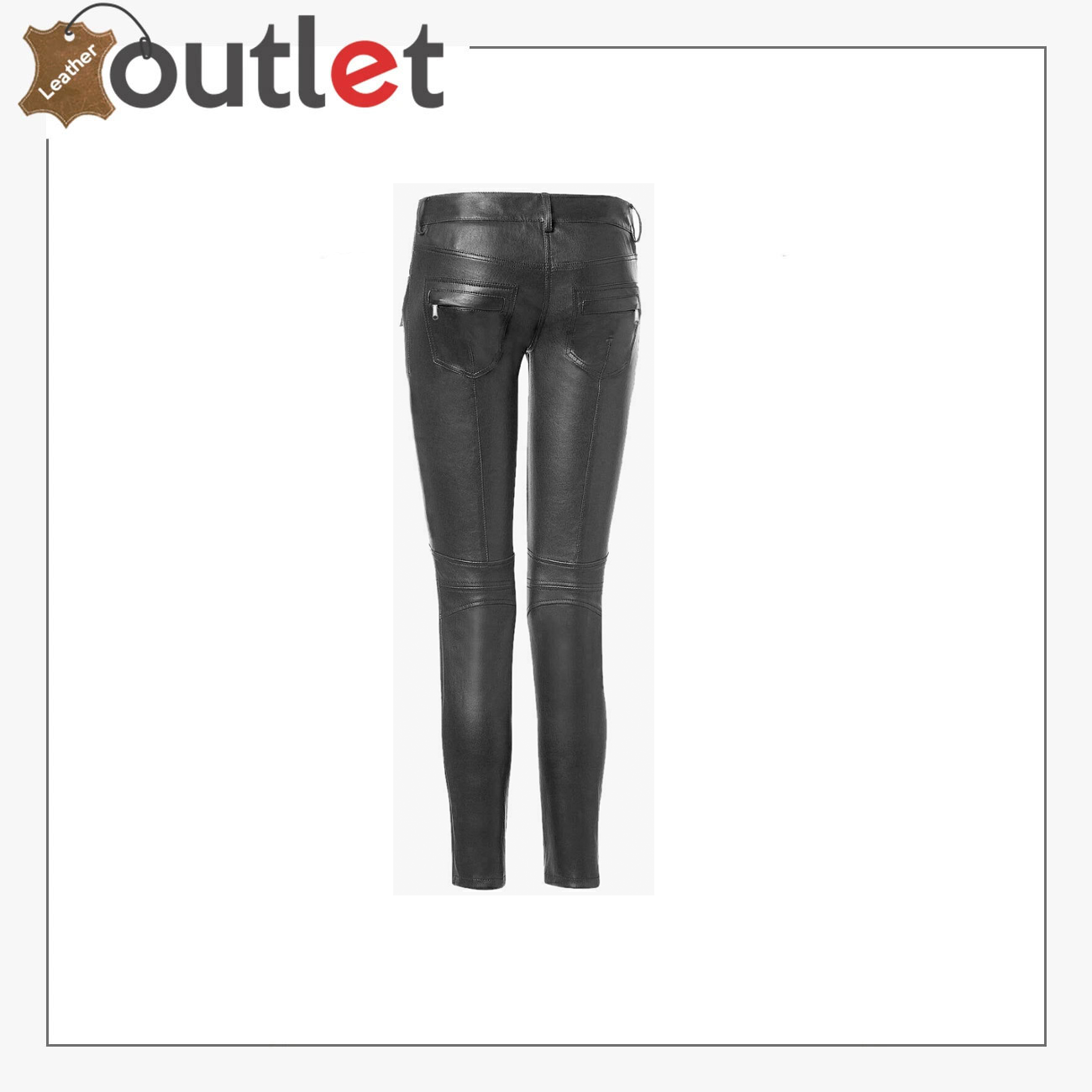Eli high-rise faux leather pants