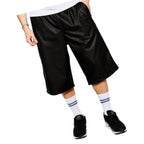 Men Dude Look Real Sheepskin Black Leather Shorts Bermuda Leather Outlet